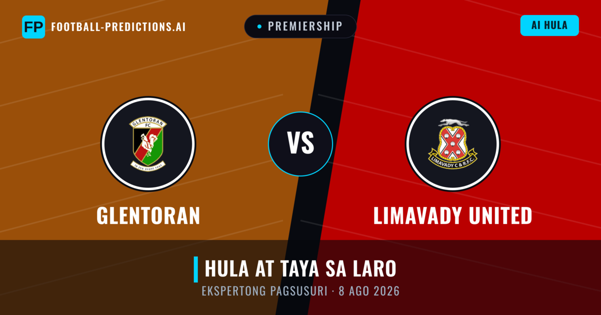 Glentoran vs Limavady United — hula at preview ng laban