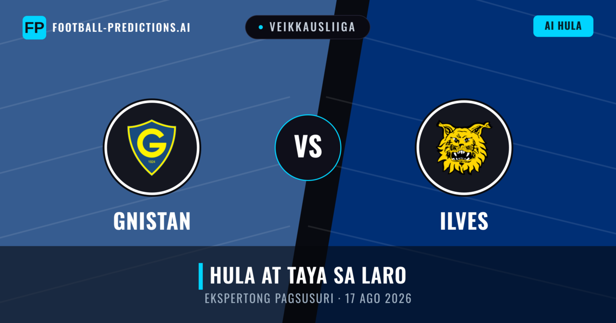 Gnistan vs Ilves — hula at preview ng laban