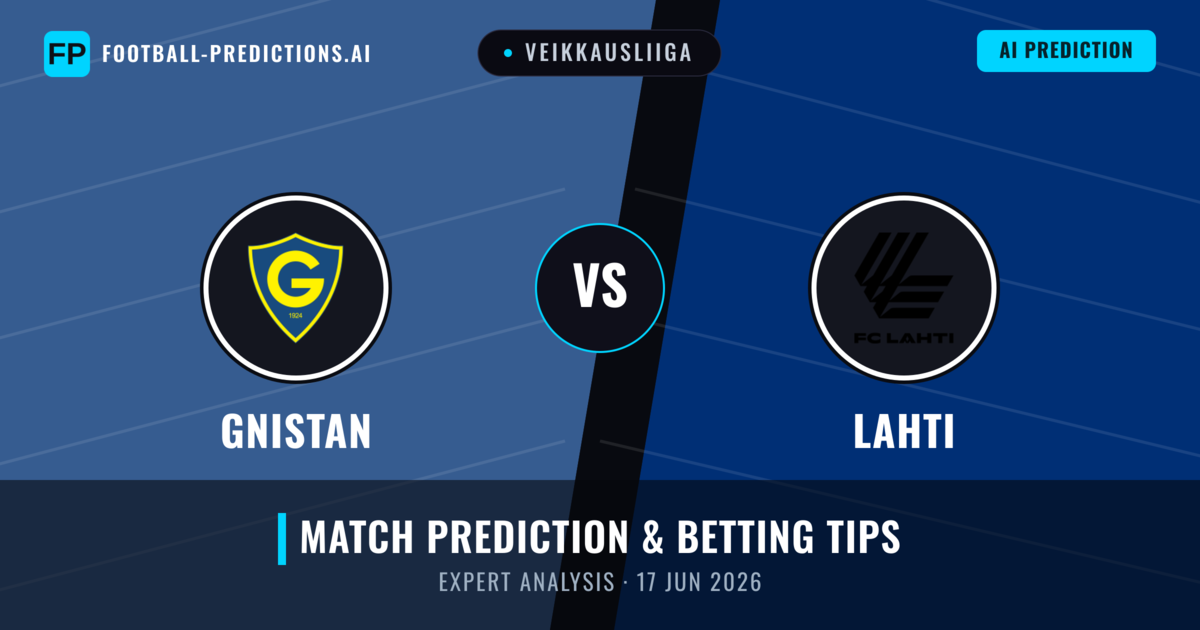 Gnistan vs Lahti — match prediction & preview