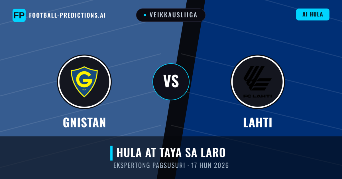 Gnistan vs Lahti — hula at preview ng laban