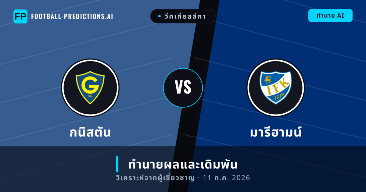 กนิสตัน พบ มารีฮามน์ — ทำนายผลและพรีวิวการแข่งขัน