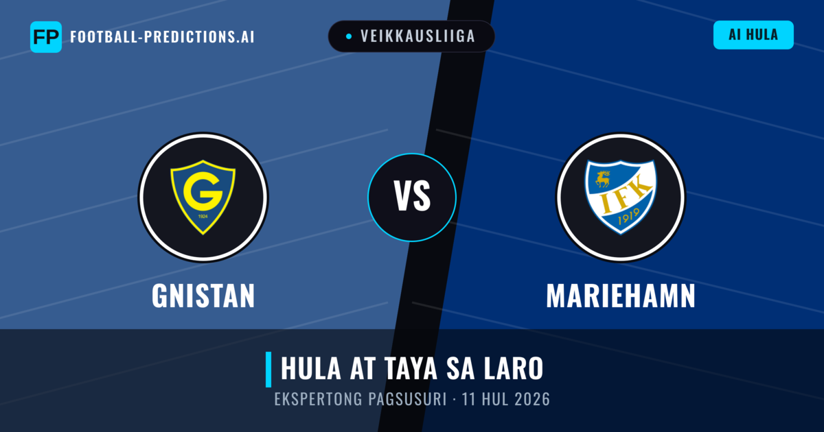 Gnistan vs Mariehamn — hula at preview ng laban