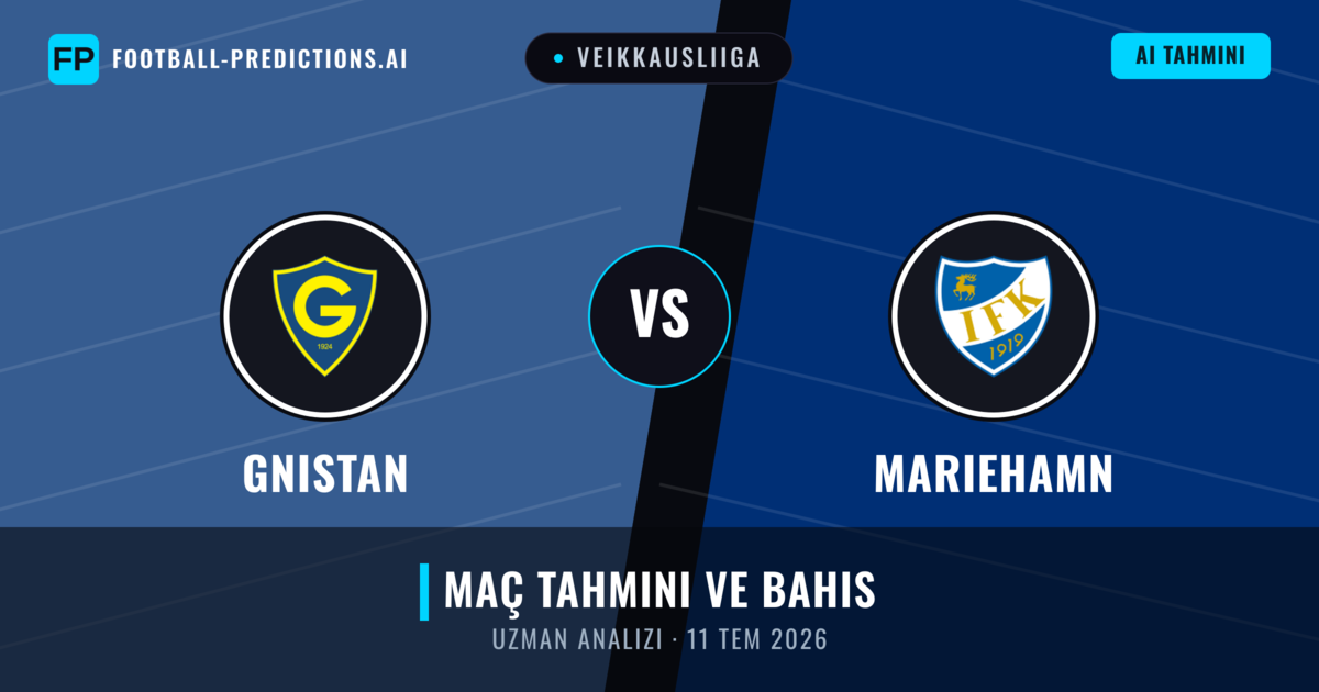 Gnistan - Mariehamn — maç tahmini ve önizleme