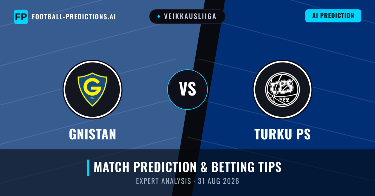 Gnistan vs Turku PS — match prediction & preview