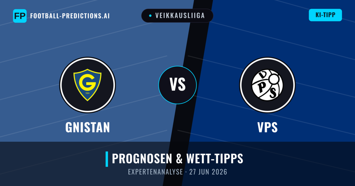 Gnistan vs VPS — Prognose und Spielvorschau