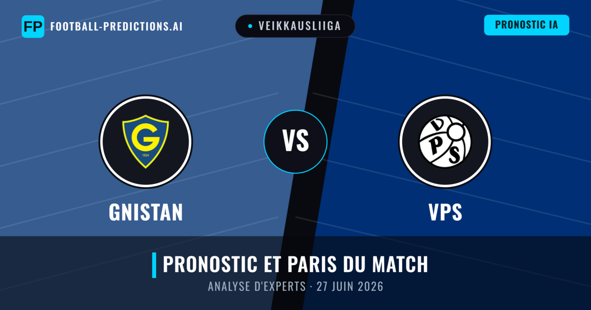 Gnistan vs VPS — pronostic et avant-match
