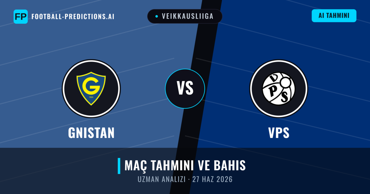 Gnistan - VPS — maç tahmini ve önizleme