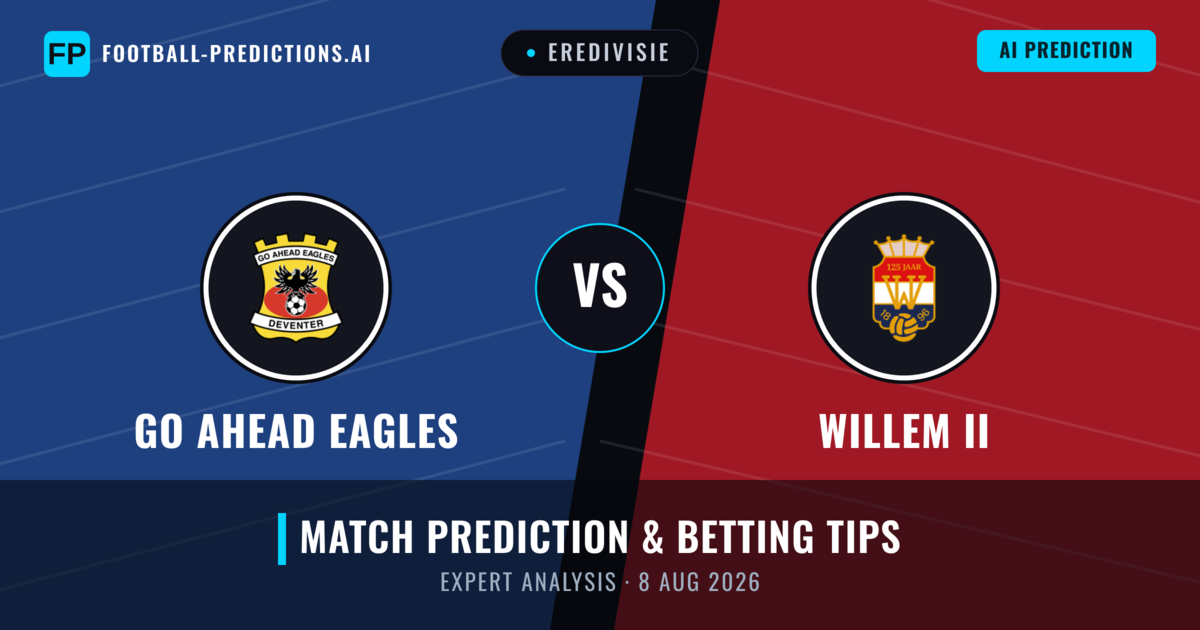 GO Ahead Eagles vs Willem II — match prediction & preview