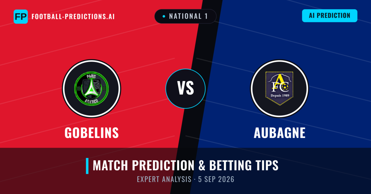 Gobelins vs Aubagne — match prediction & preview