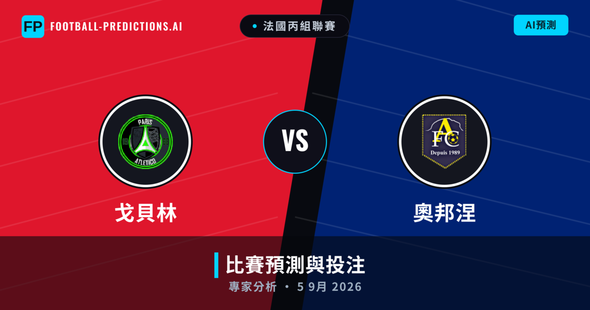 戈貝林 vs 奧邦涅 — 比赛预测和前瞻
