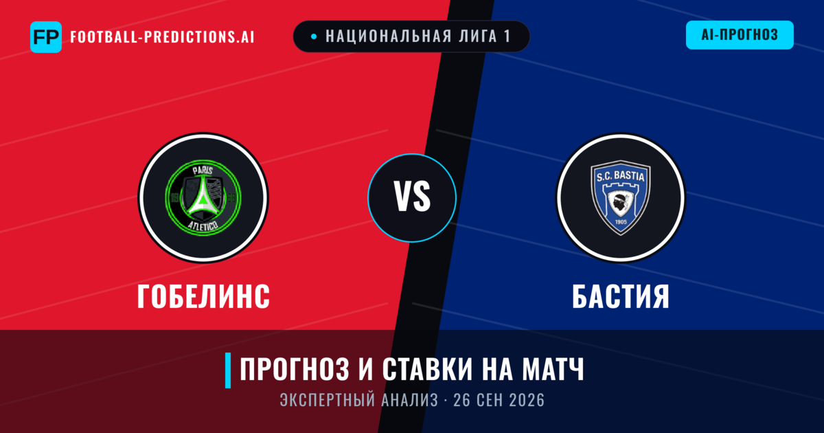 Гобелинс – Бастия — прогноз и превью матча