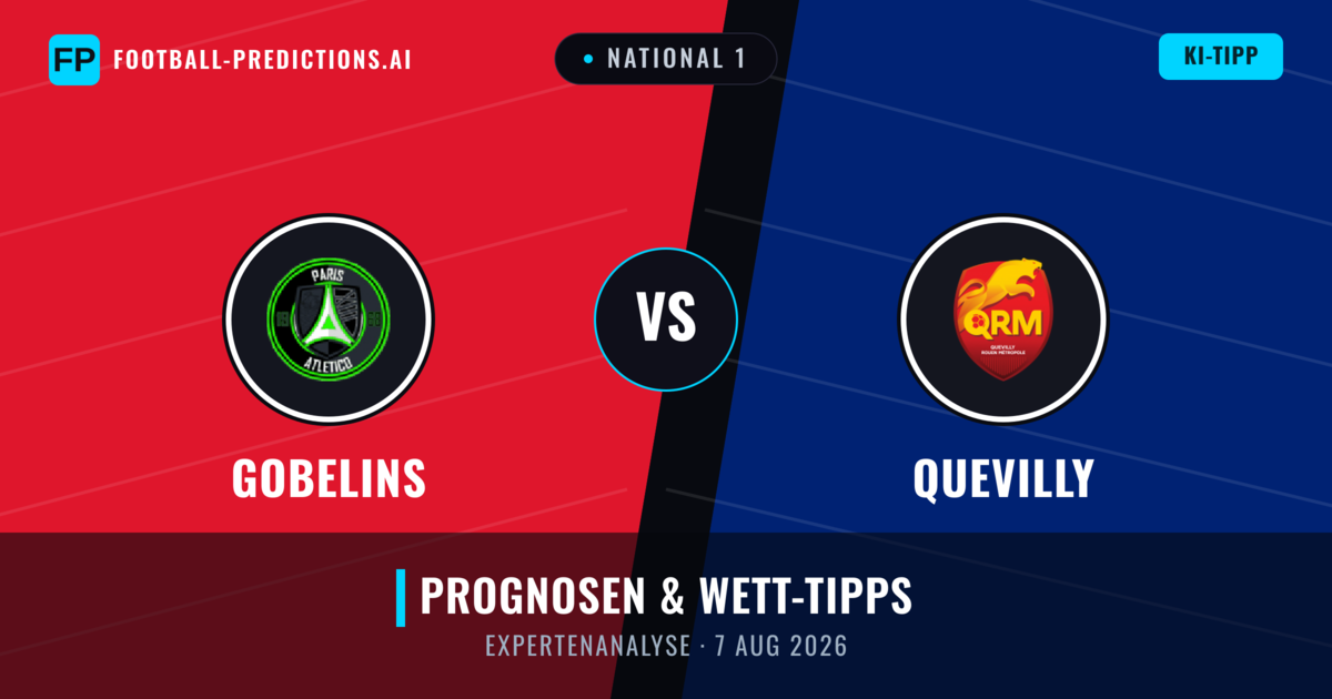Gobelins vs Quevilly — Prognose und Spielvorschau