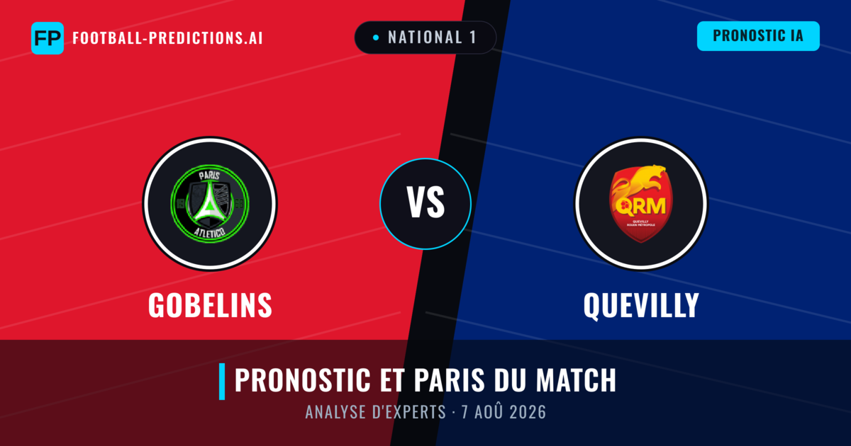 Gobelins vs Quevilly — pronostic et avant-match