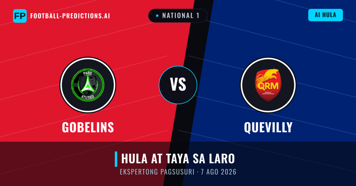 Gobelins vs Quevilly — hula at preview ng laban