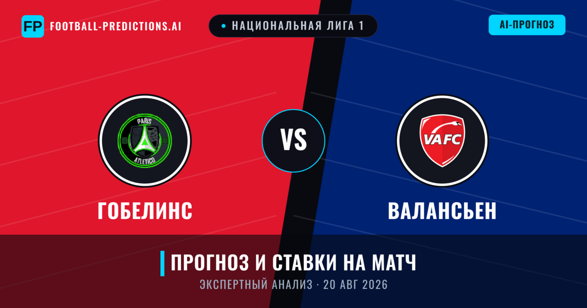 Гобелинс – Валансьен — прогноз и превью матча