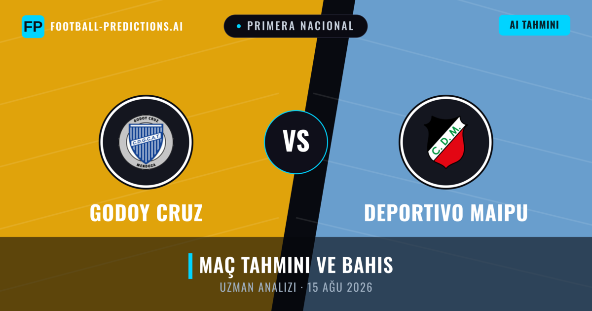 Godoy Cruz - Deportivo Maipu — maç tahmini ve önizleme