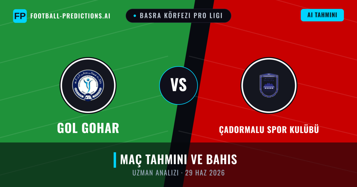 Gol Gohar - Çadormalu Spor Kulübü — maç tahmini ve önizleme