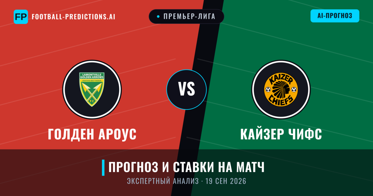 Голден Ароус – Кайзер Чифс — прогноз и превью матча