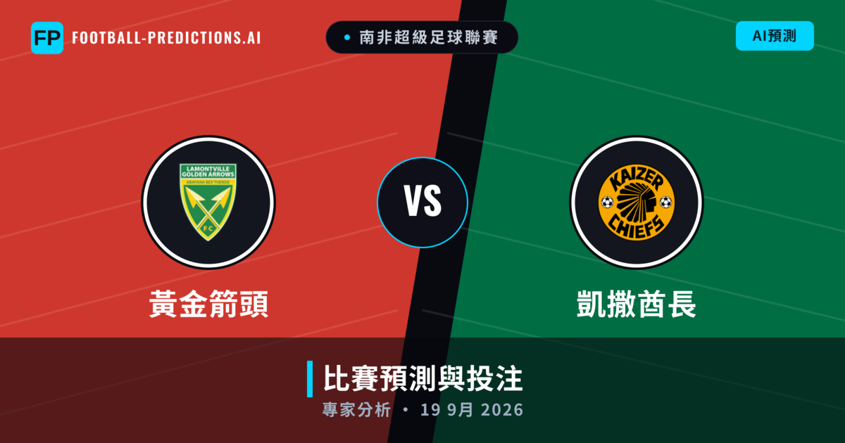 黃金箭頭 vs 凱撒酋長 — 比赛预测和前瞻