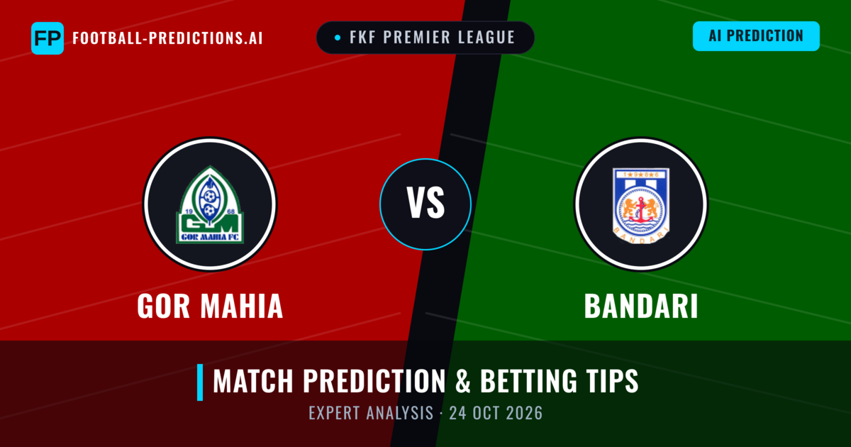 GOR Mahia vs Bandari — match prediction & preview