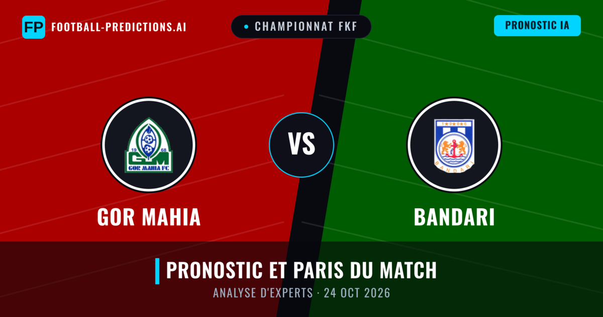 Gor Mahia vs Bandari — pronostic et avant-match