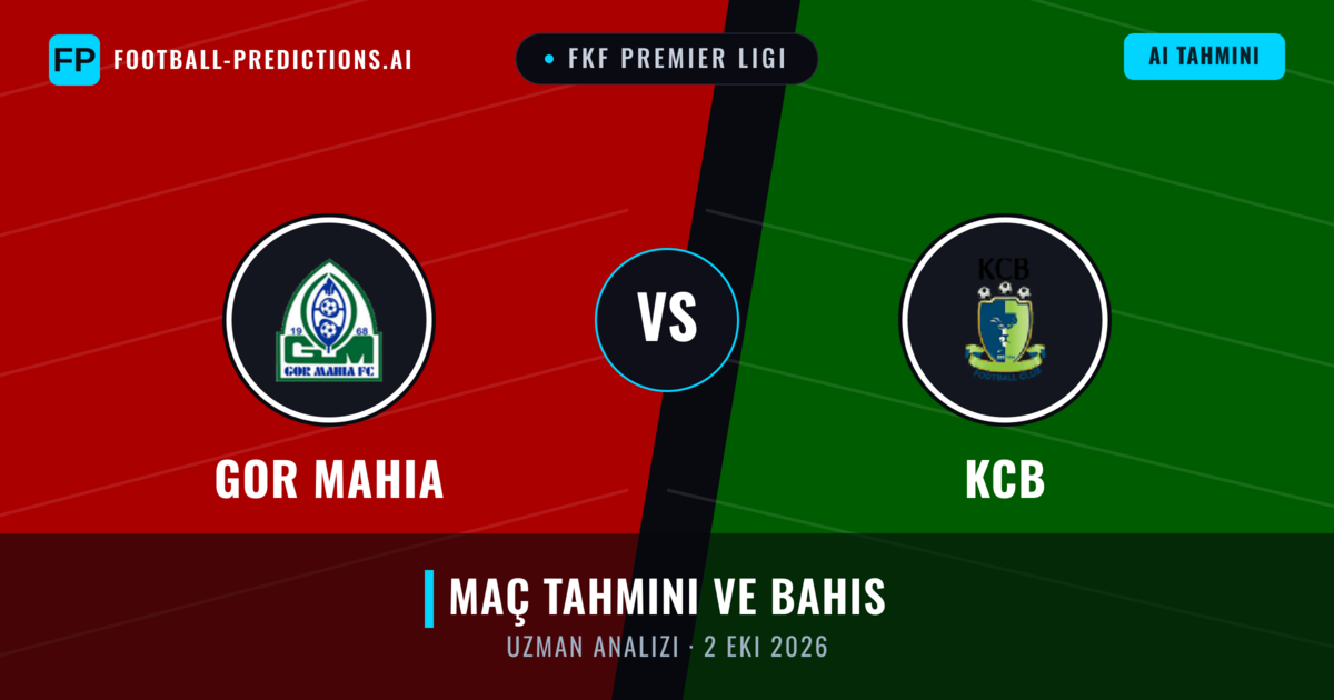 GOR Mahia - KCB — maç tahmini ve önizleme