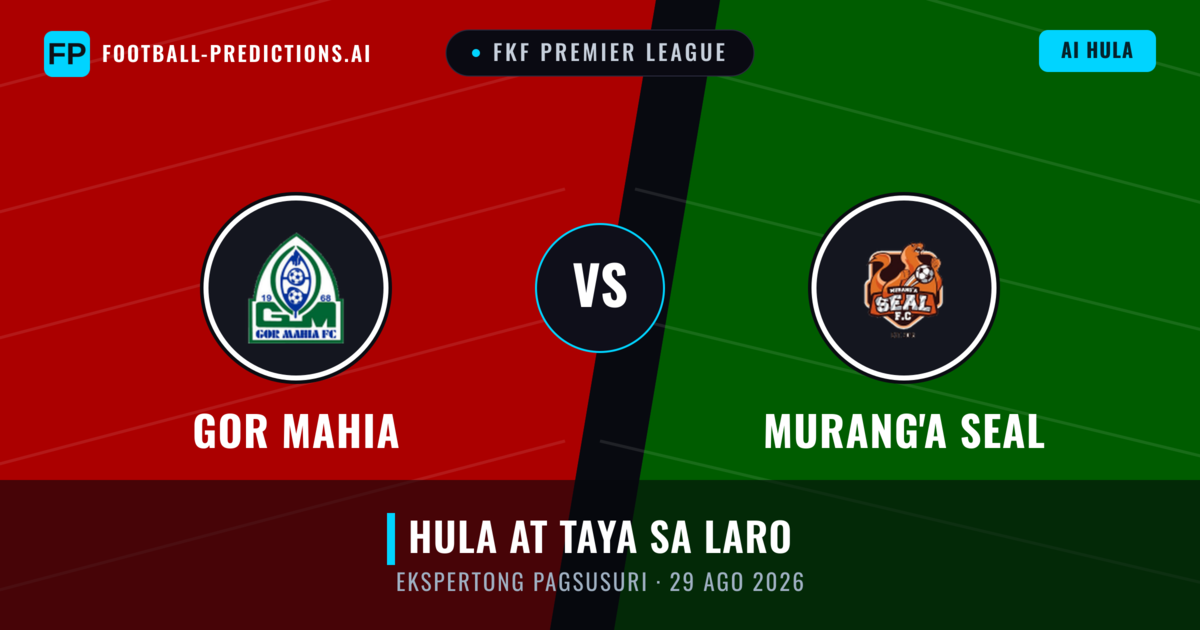 GOR Mahia vs Murang'a SEAL — hula at preview ng laban