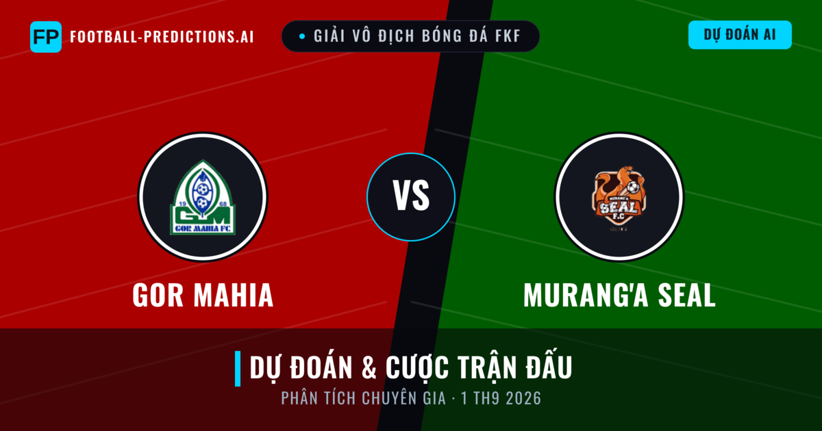 GOR Mahia vs Murang'a SEAL — dự đoán và xem trước trận đấu