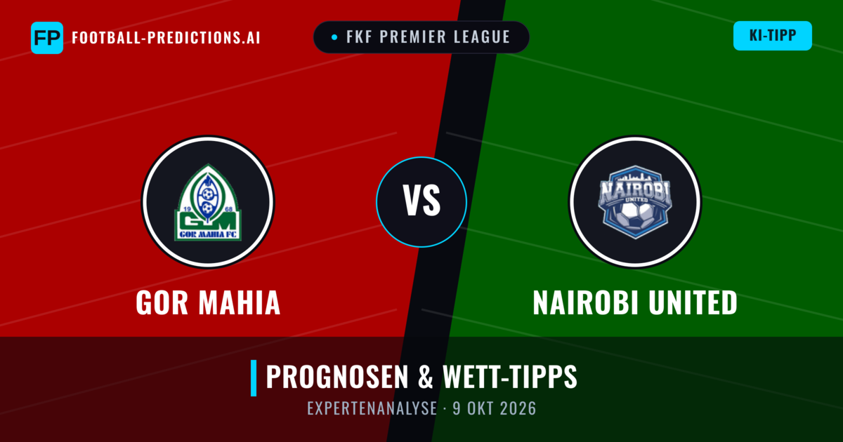 Gor Mahia vs Nairobi United — Prognose und Spielvorschau