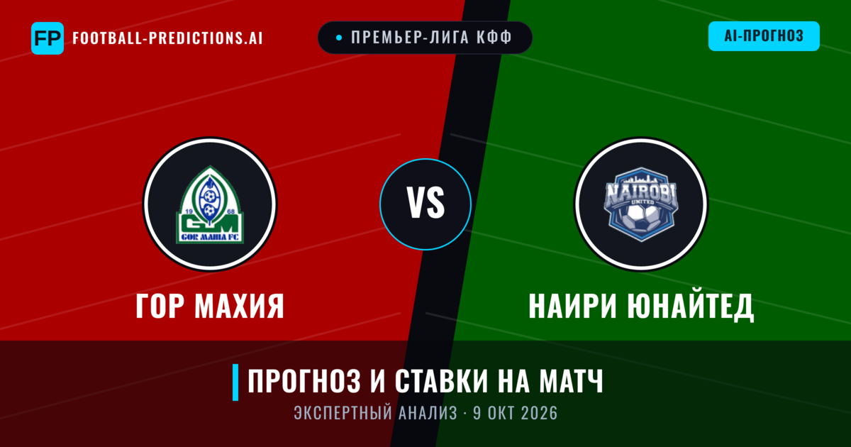 ГОР Махия – Наири Юнайтед — прогноз и превью матча