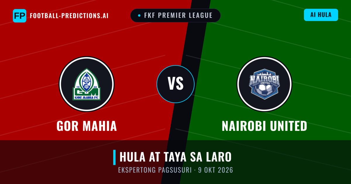 GOR Mahia vs Nairobi United — hula at preview ng laban