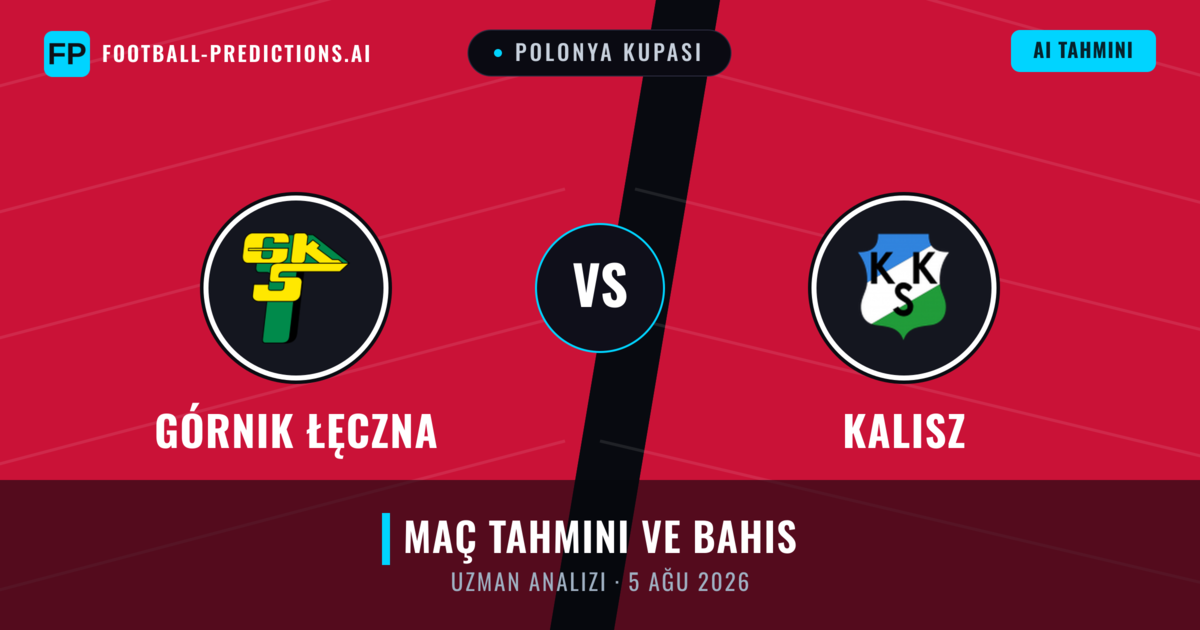 Górnik Łęczna - Kalisz — maç tahmini ve önizleme
