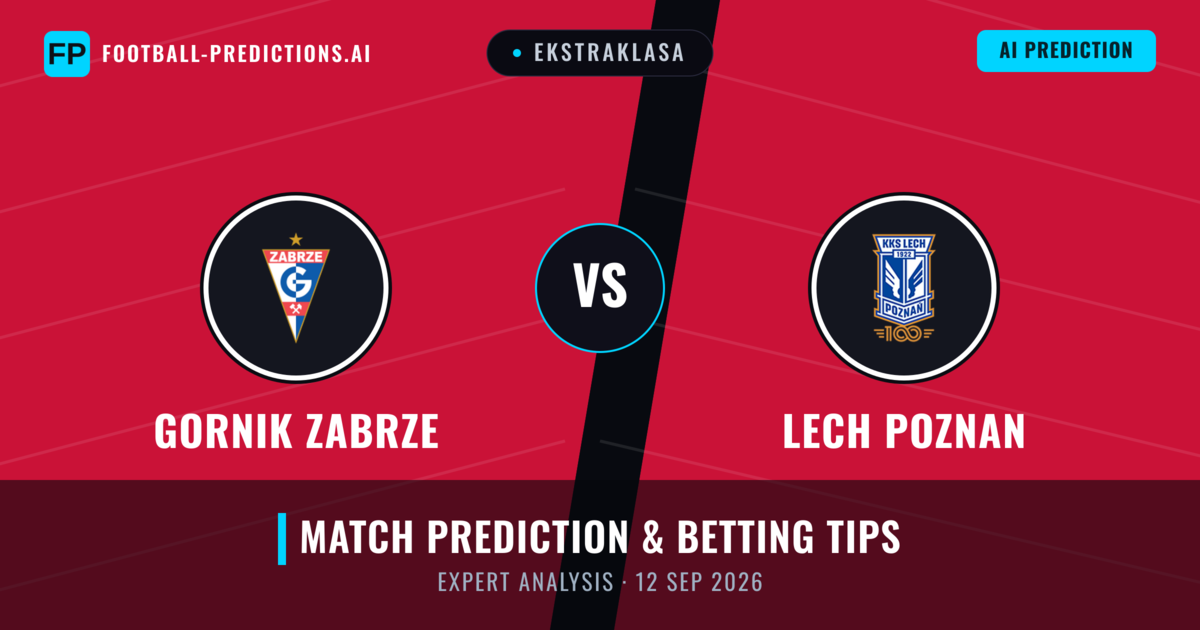 Gornik Zabrze vs Lech Poznan — match prediction & preview
