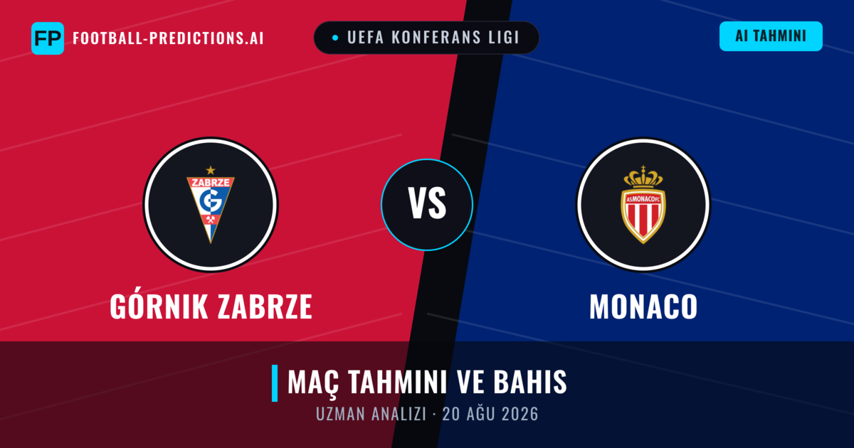 Górnik Zabrze - Monaco — maç tahmini ve önizleme
