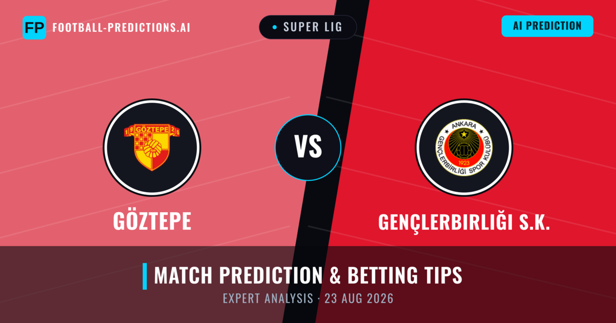 Göztepe vs Gençlerbirliği S.K. — match prediction & preview