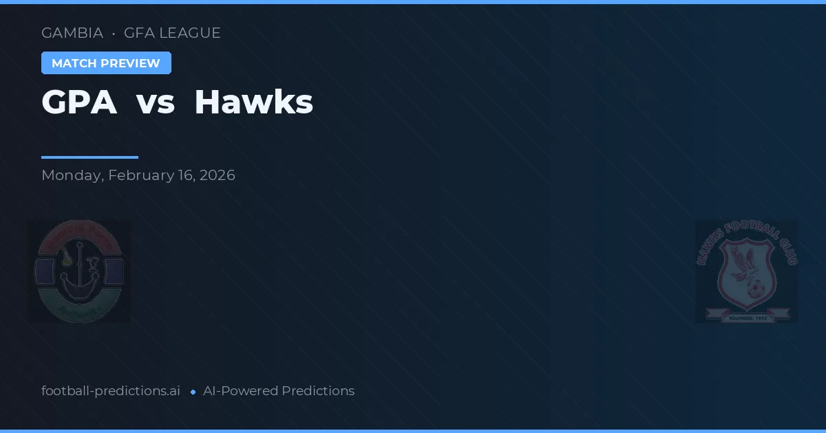 GPA vs Hawks — match prediction & preview