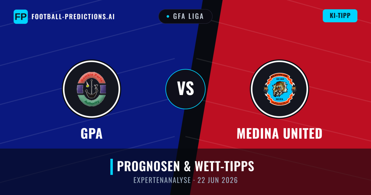 GPA vs Medina United — Prognose und Spielvorschau