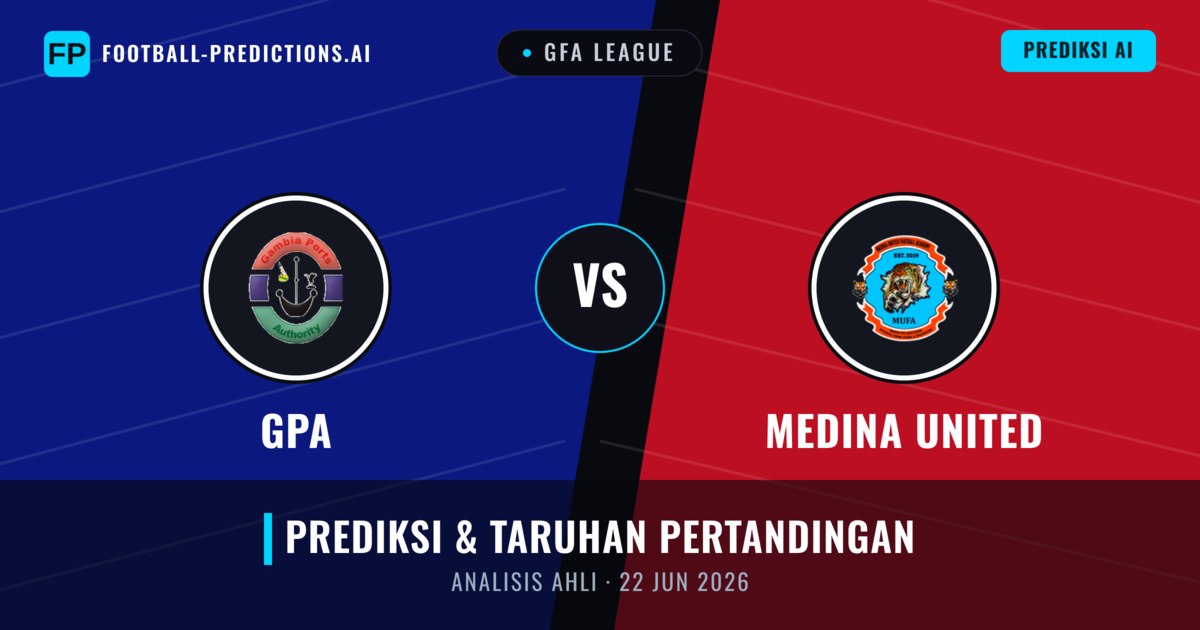 GPA vs Medina United — prediksi dan pratinjau pertandingan