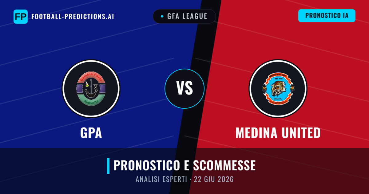 GPA vs Medina United — pronostico e anteprima del match