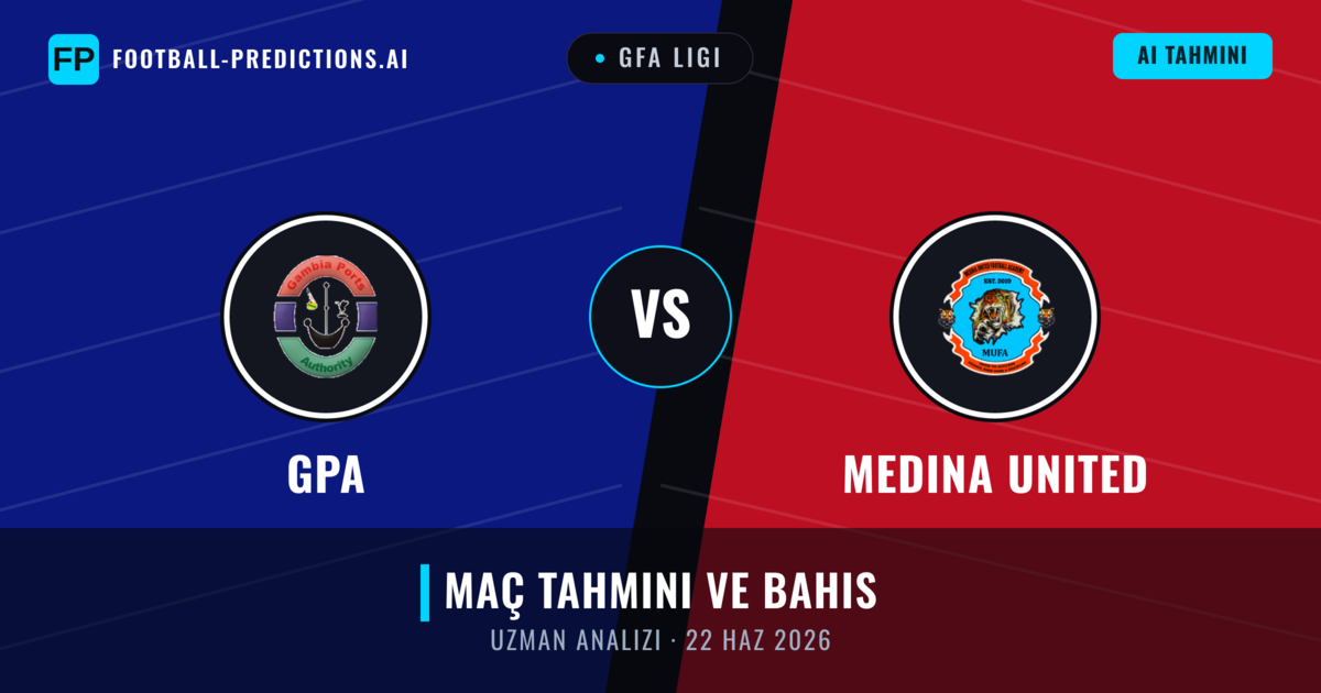 GPA - Medina United — maç tahmini ve önizleme