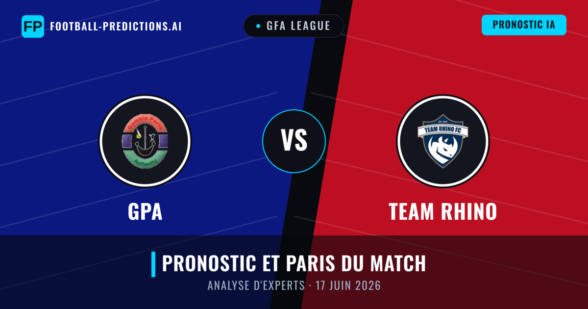 GPA vs Team Rhino — pronostic et avant-match
