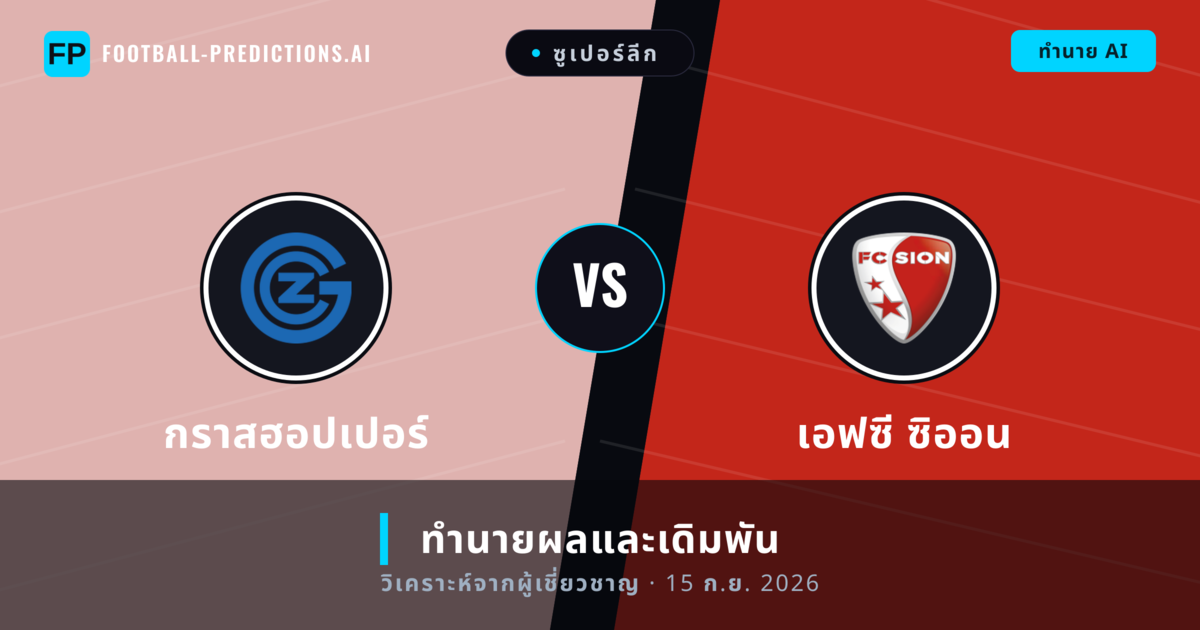 กราสฮอปเปอร์ พบ เอฟซี ซิออน — ทำนายผลและพรีวิวการแข่งขัน