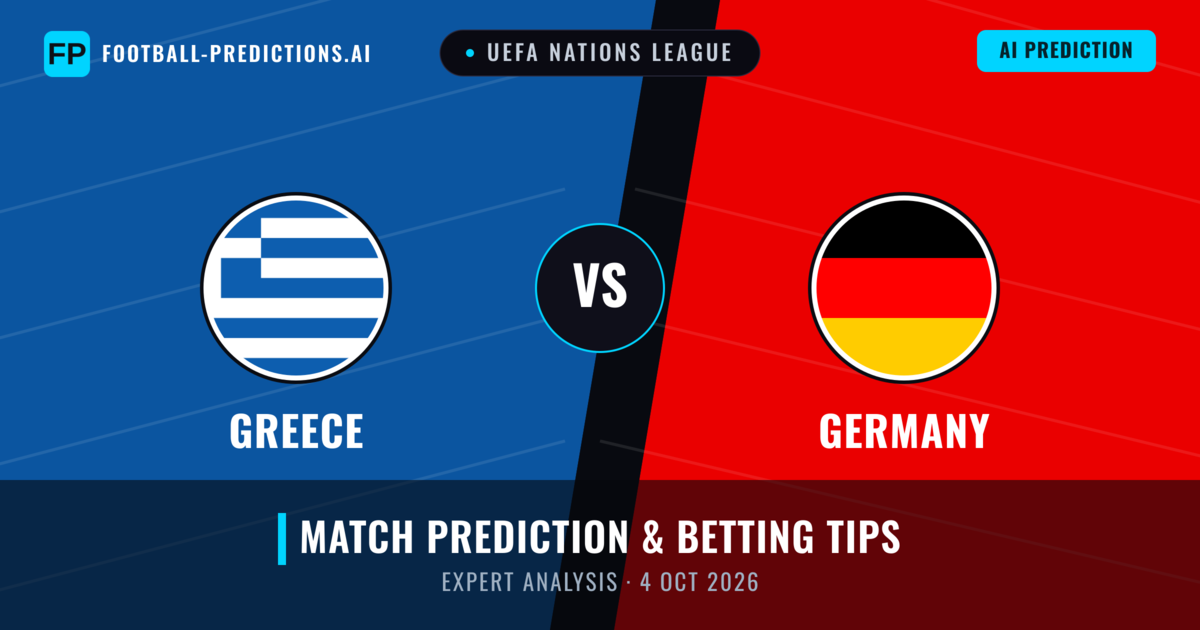 Greece vs Germany — match prediction & preview