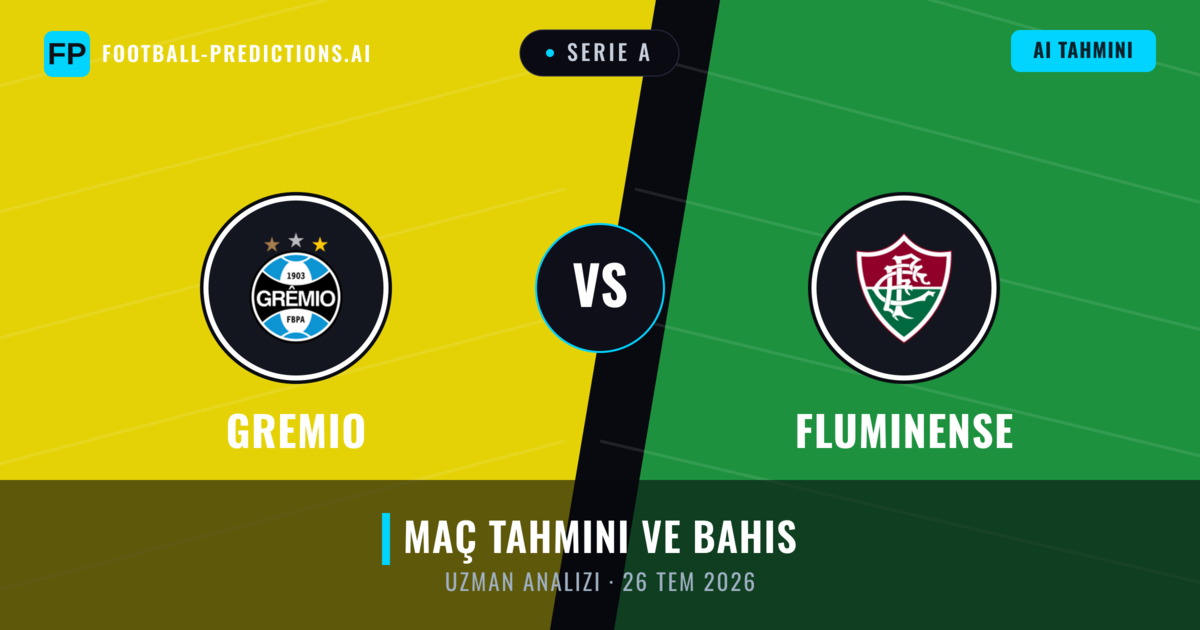 Gremio - Fluminense — maç tahmini ve önizleme