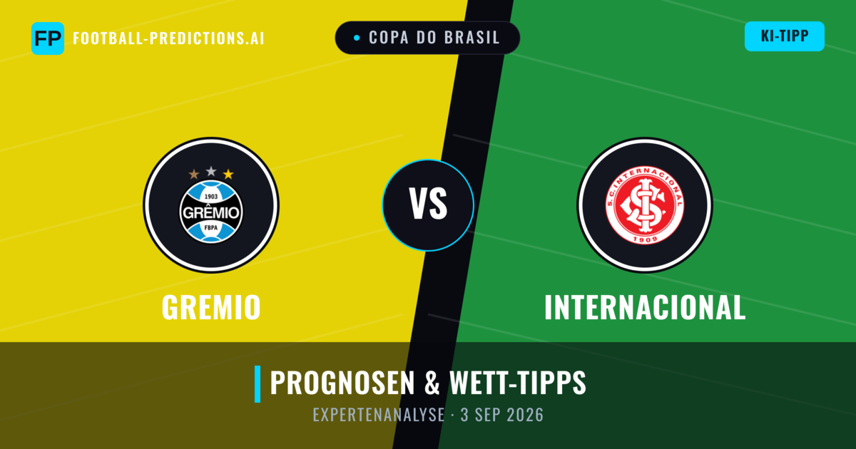 Gremio vs Internacional — Prognose und Spielvorschau