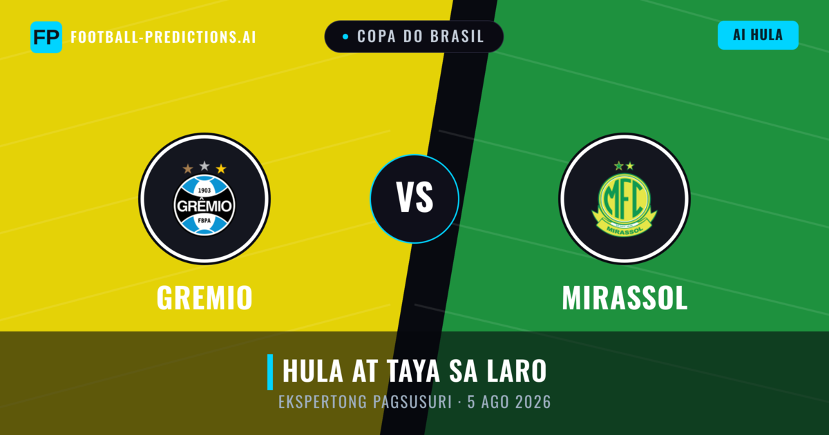 Gremio vs Mirassol — hula at preview ng laban