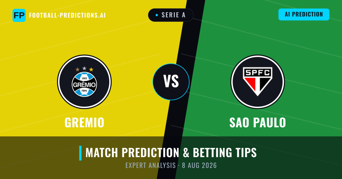 Gremio vs Sao Paulo — match prediction & preview