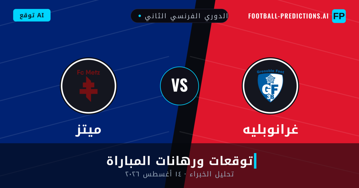 غرانوبليه ضد ميتز — توقعات ومعاينة المباراة