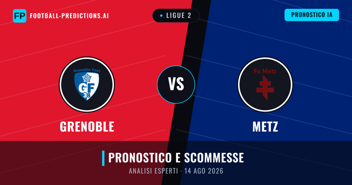 Grenoble vs Metz — pronostico e anteprima del match