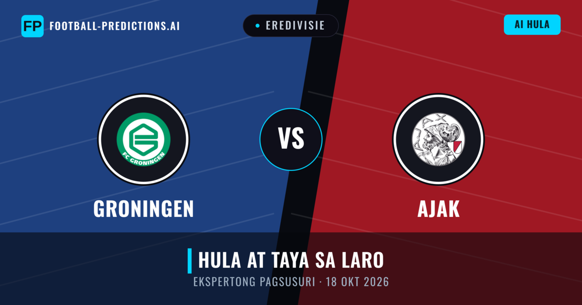 Groningen vs Ajak — hula at preview ng laban